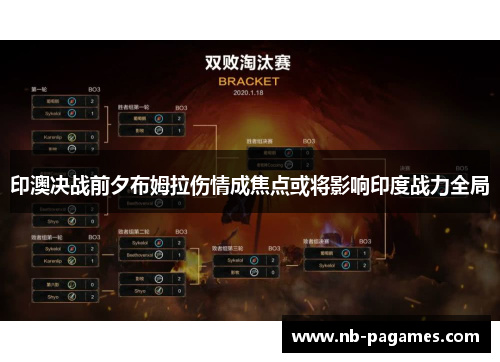 印澳决战前夕布姆拉伤情成焦点或将影响印度战力全局