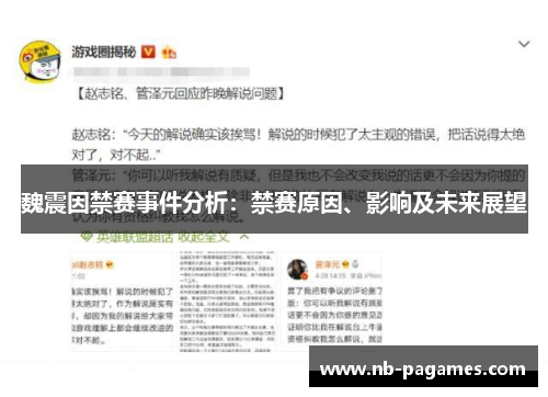 魏震因禁赛事件分析：禁赛原因、影响及未来展望