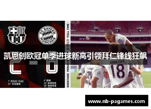 凯恩创欧冠单季进球新高引领拜仁锋线狂飙